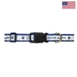 1" Woven Reflective Pet Collar - "Elite" Weave