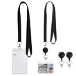 ID Badge Holder with Lanyard