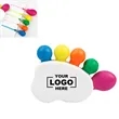 Foot-shaped 5-color marker pen highlighter