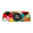 48 Hour Rush 8' Open-Back Full Color Drape Table Throw