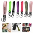 Sublimation Logo Polyester Keychain Lanyard with Buckle