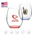 6.25 oz USA Made Libbey Stemless Taster Glass W/ Custom Logo