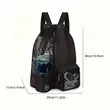 Mesh Drawstring Swim Backpack