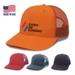 True American Made 6-Panel Matching Mesh Trucker Cap