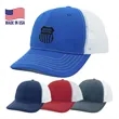 True American Made 6-Panel White Mesh Trucker Cap