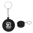 Hockey Puck Stress Reliever Keychain