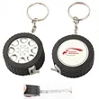 Mini Tape Measure Keychain W/ Custom Logo Area