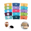 16 oz Custom Kraft Disposable Coffee Cup Sleeve