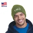 100% USA-Made 12" Headwear Acrylic Knit Beanie