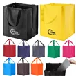 Reusable Non-woven Grocery Tote Bags with Plastic Insert