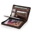 Genuine Leather Zippered Padfolio