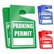 Custom Parking Permit Hang Tag
