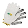 Cotton/Poly Gloves w/ Rubber Grip Dots