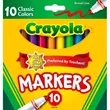 Crayola Broad Tip Markers - 10 Count