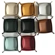Foldable PU Leather Storage Tray