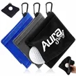 Golf Towel with Carabiner Clips