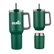 21 oz Travel Mug with 12oz Screw-off Can Cooler