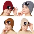 Wool Knitted Winter Goggles Beanie