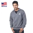 Made in USA Unisex Pre-Shrunk Quarter Zip Fleece