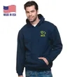 100% USA-Union Made Snug Fit Pullover Hoodie