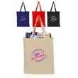 4 oz. Color Cotton Canvas Tote Bags