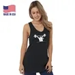 100% USA-Made Women's Triblend Racerback Tank