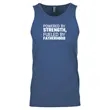 Fueled by Fatherhood Muscle Tank Top - 2 DTF (FC, Back Neck)