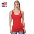 100% USA-Made Junior Fine Jersey Tank Top