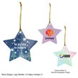 Acrylic Ornament - Star