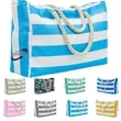 Striped Beach Bag Large Capacity Travel