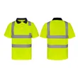 Class 2 Hi-Vis Short Sleeve Safety Polo Shirts