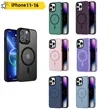 Magnetic Matte Shockproof iPhone Case