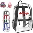 24L Stadium Approved Certification Backpack Transparent Bag