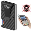 RFID Blocking Carbon Fiber Wallet Slim Credit Card Holder