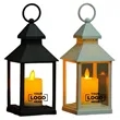 LED Flameless Candle Lantern for Christmas Party