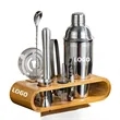 10 Piece Cocktail Shaker Set Bartender Kit Bar Tool Custom