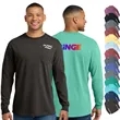 Comfort Colors® Heavyweight Ring Spun Long Sleeve Pocket Tee