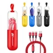 Capsule Case 3-in-1 Universal Fast Charging Cable Set