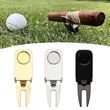 Golf Divot Tool with Metal Fork  Cigar Holder