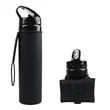 20 oz Silicone Foldable Water Bottles for Travel