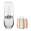 9 Oz. Stemless Plastic Wine Glasses