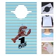 14"x24" Disposable Adult Poly Lobster Bib