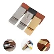 Metal Leather Notebook/Money Clip