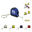 3 FT Portable Mini Tape Measure Keychain W/Slide Lock