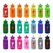 Road Rebel 20oz Bike Bottle - Colors w/Push-Pull Lid
