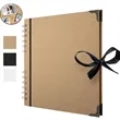 60 Pages 8 Inch Kraft Paper Scrapbook Album Memory Book