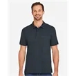 Harriton Men's Valiant Cotton Snag Protect Pocket Polo