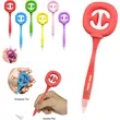 Stress Anxiety Relief Pen Squeezy Fidget Snapper Toy Topper
