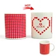 12oz Romantic Color-Changing Ceramic Coffee Mug