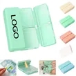 Portable Magnetic Foldable Travel Pill Organizer Case Box